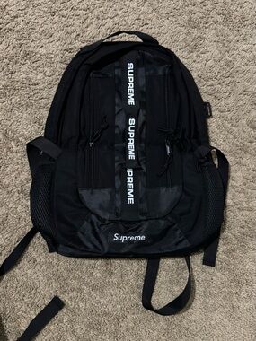 Supreme | Bags | Supreme Ss22 Reign 23 Backpack Black | Poshmark